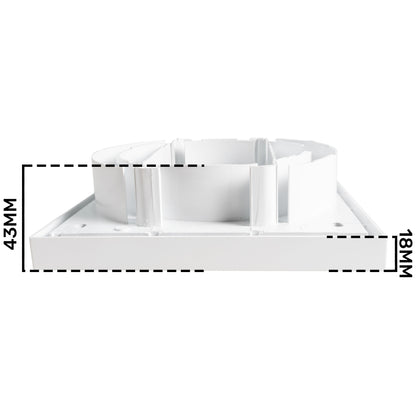 KR100/125 Model Louvre Vent