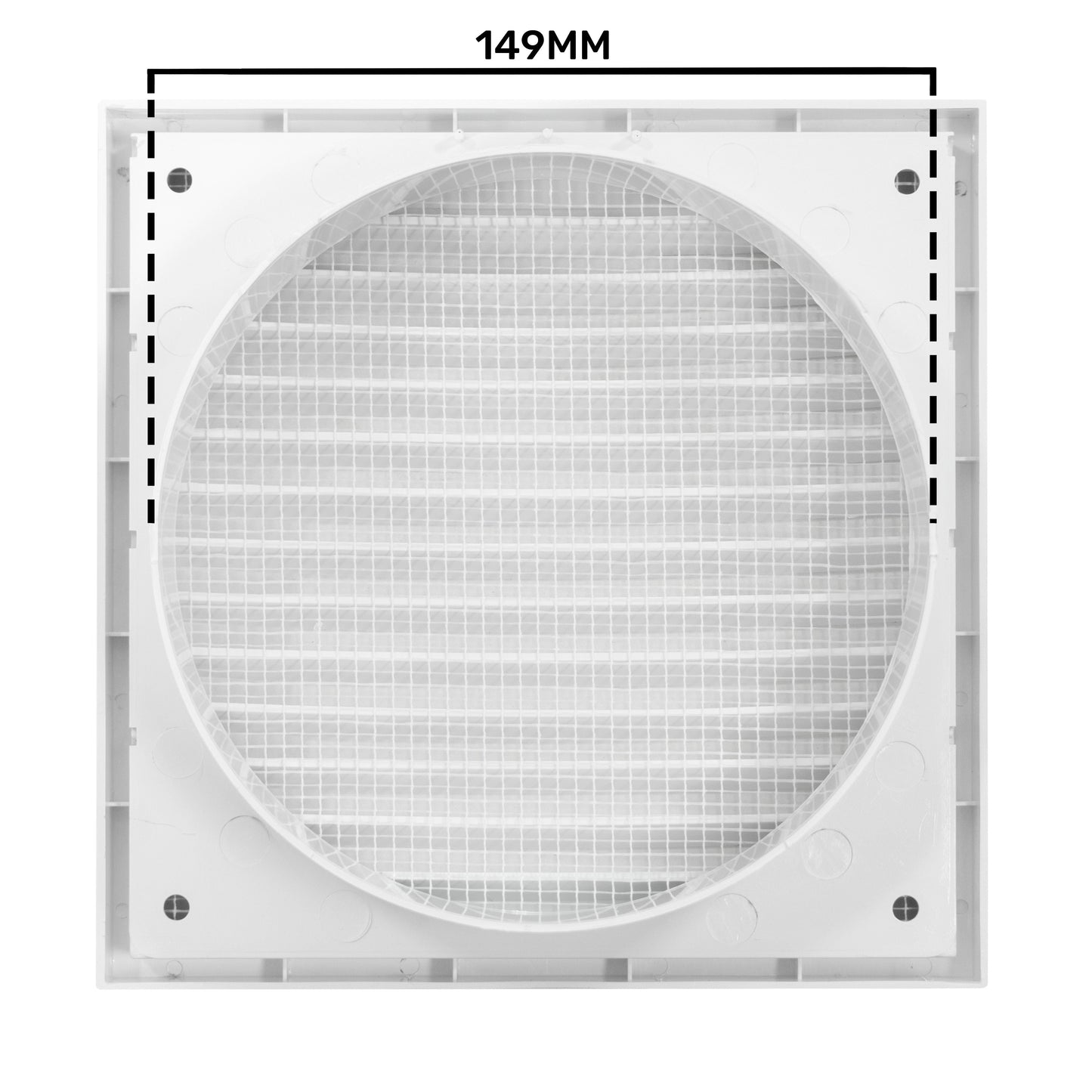 KR150 Model Louvre Vent