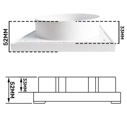 KR150 Model Louvre Vent