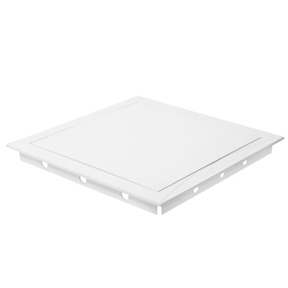 White PP Access Door Panel 150mm x 150mm