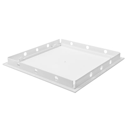 White PP Access Door Panel 150mm x 150mm