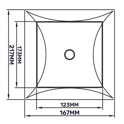 White PP Access Door Panel 150mm x 200mm