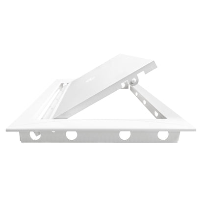White PP Access Door Panel 150mm x 200mm