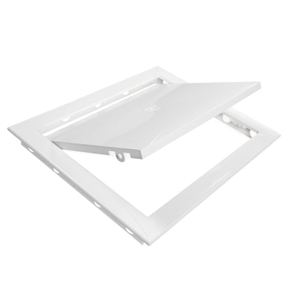 White PP Access Door Panel 150mm x 200mm