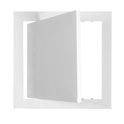 White PP Access Door Panel 200mm x 200mm