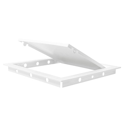 White PP Access Door Panel 200mm x 200mm