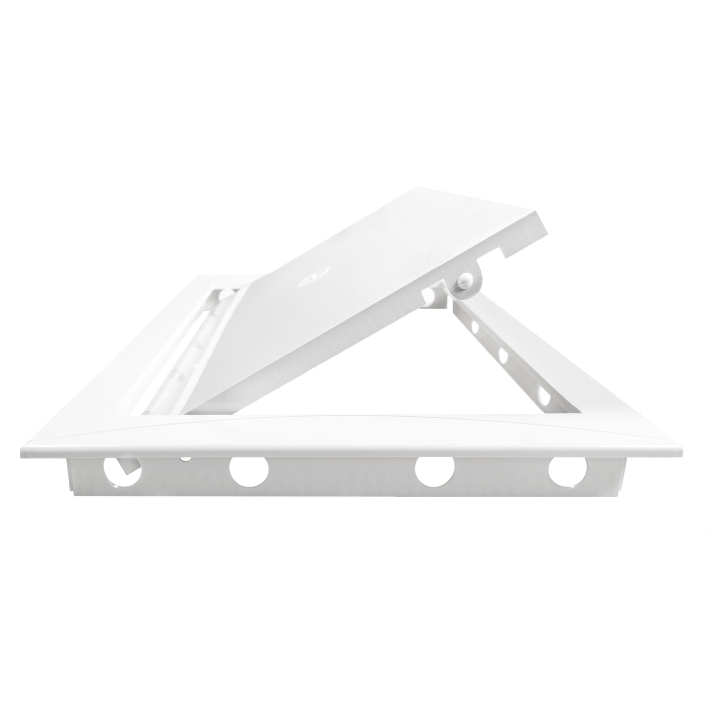 White PP Access Door Panel 200mm x 250mm