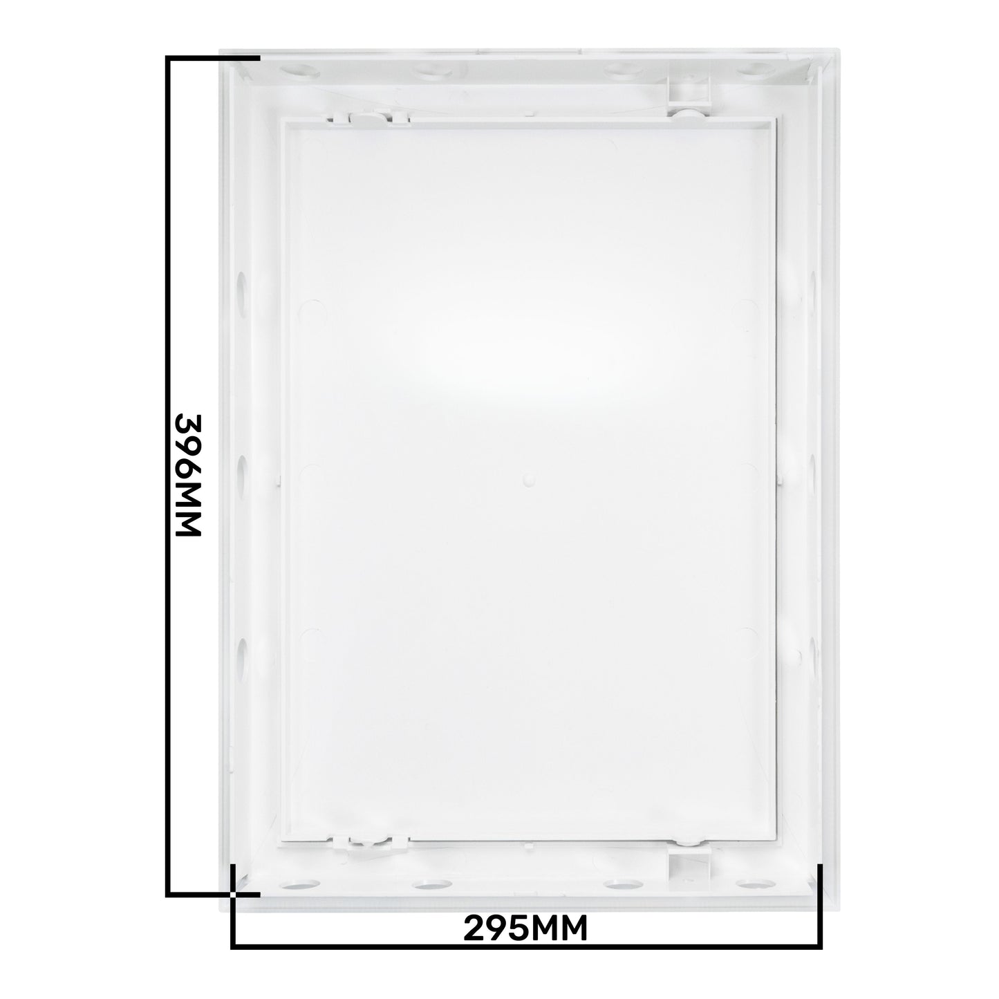 White PP Access Door Panel 300mm x 400mm