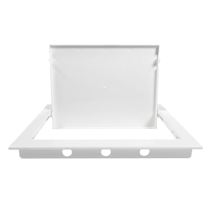 White PP Access Door Panel 300mm x 400mm