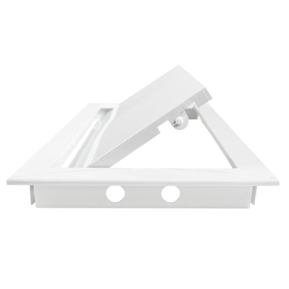 White PP Access Door Panel 150mm x 300mm