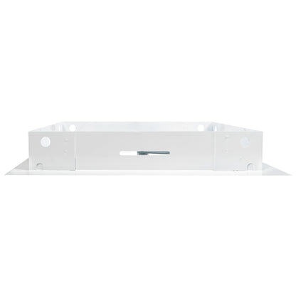 White Metal Access Door Panel with Lock 200mm x 300mm