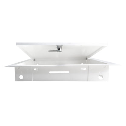 White Metal Access Door Panel with Lock 500mm x 500mm
