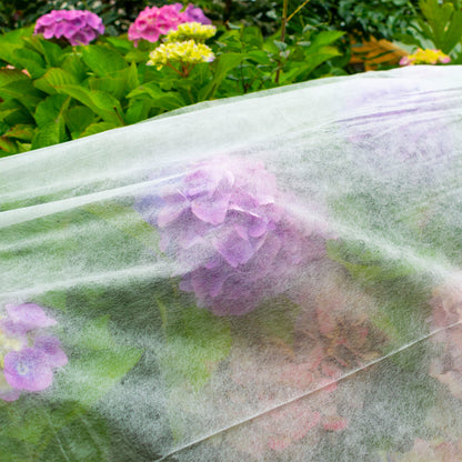 17g Garden Frost Protection Cover – Non-Woven Fleece, 1.1m × 10m