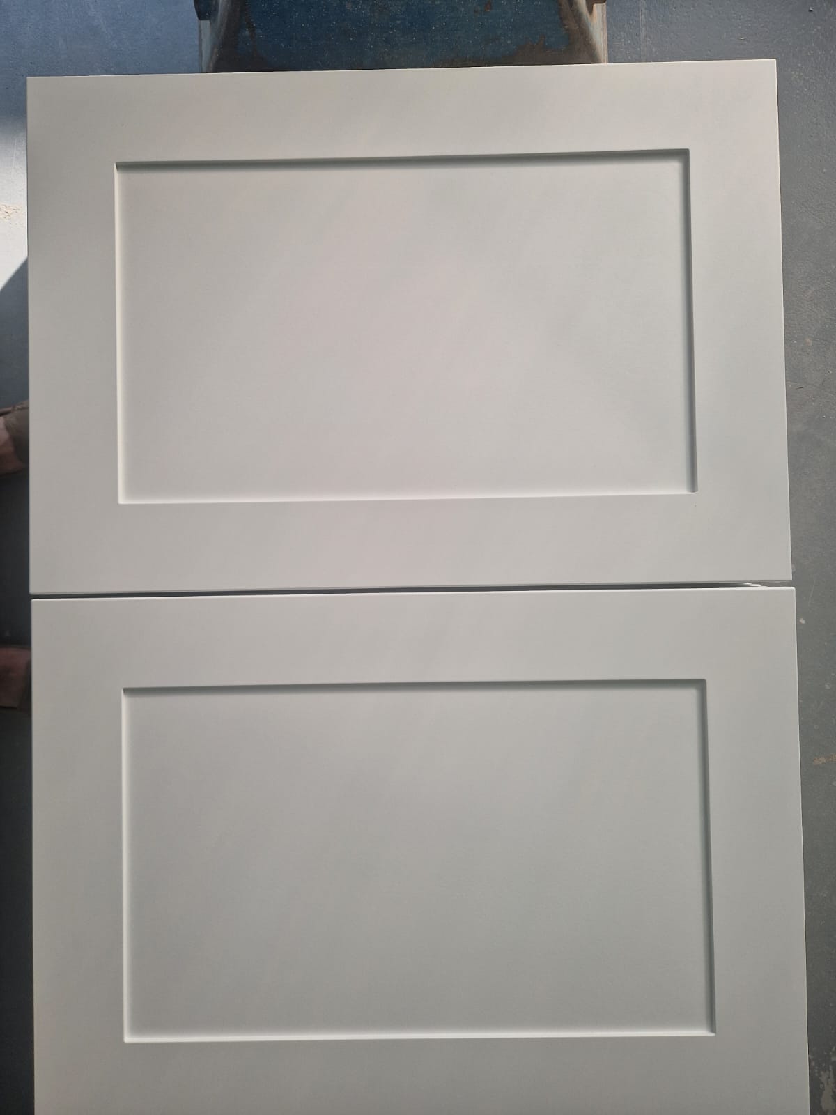 Replacement Kitchen Cabinet Door Shaker 85mm Frame Primed or Raw MDF