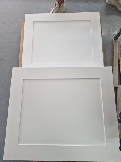 Replacement Kitchen Cabinet Door Shaker 85mm Frame Primed or Raw MDF