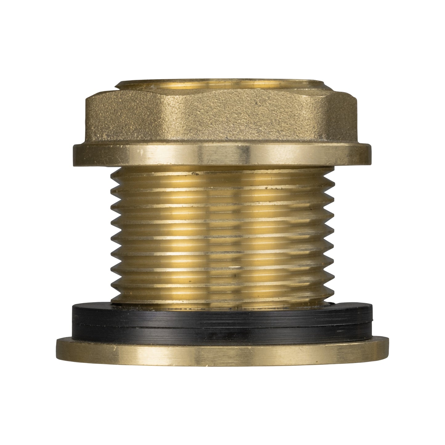 Brass Water Butt Connector 3/4" BSP Male to 1/2" BSP Female with Drill Bit