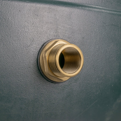 Brass Water Butt Connector 3/4" BSP Male to 1/2" BSP Female with Drill Bit