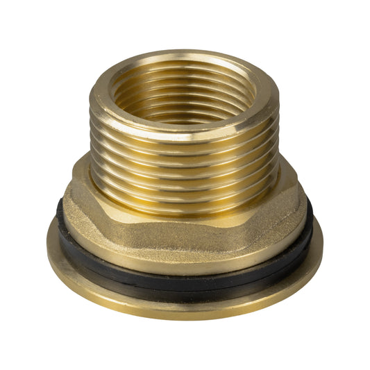 1” BSP Male to ¾” BSP Female Brass Water Butt Fitting