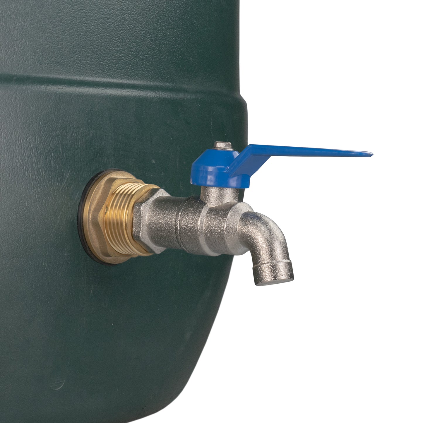 3/4" Brass Water Butt Set with Basic Lever Tap & Drill Bit