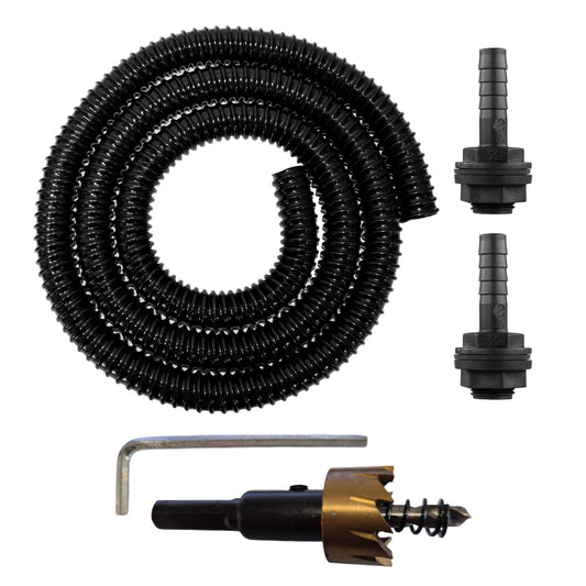 Water Butt Connector Set ½" with Drill Bit