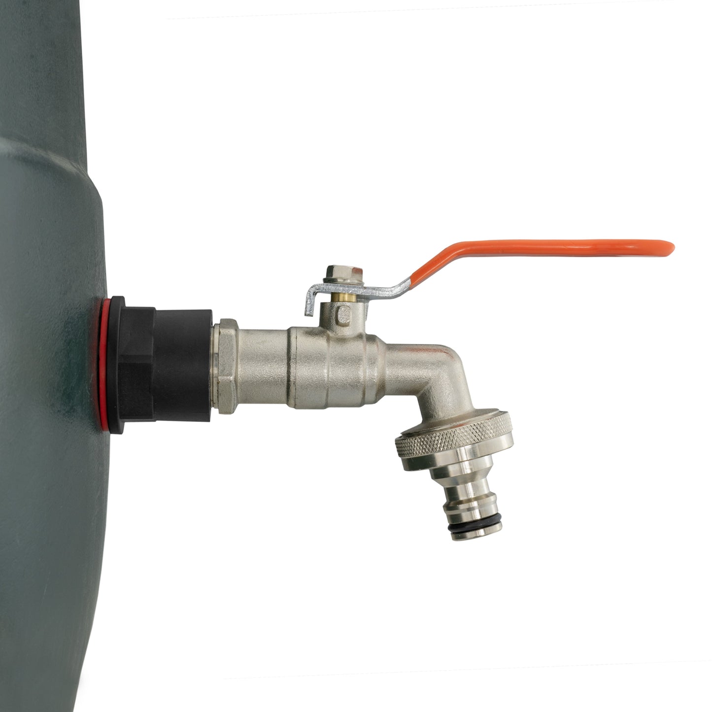 Water Butt Connection Kit ½" with Snap-Fit Lever Tap & Drill Bit