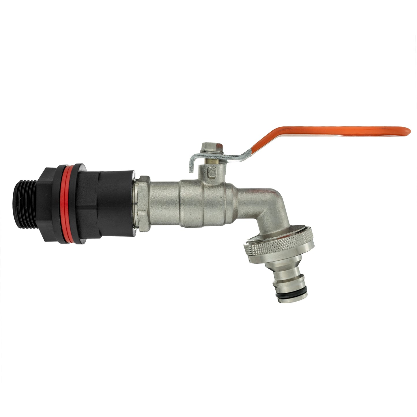 Water Butt Connection Kit ½" with Snap-Fit Lever Tap & Drill Bit