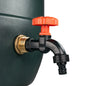 Brass Garden Tap Water Butt Replacement Bib Tap Lever Hose Barb Quick Fit