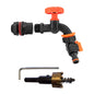 3/4’’ Water Butt Set with Black PP Tap, Tap Splitter and Drill Bit
