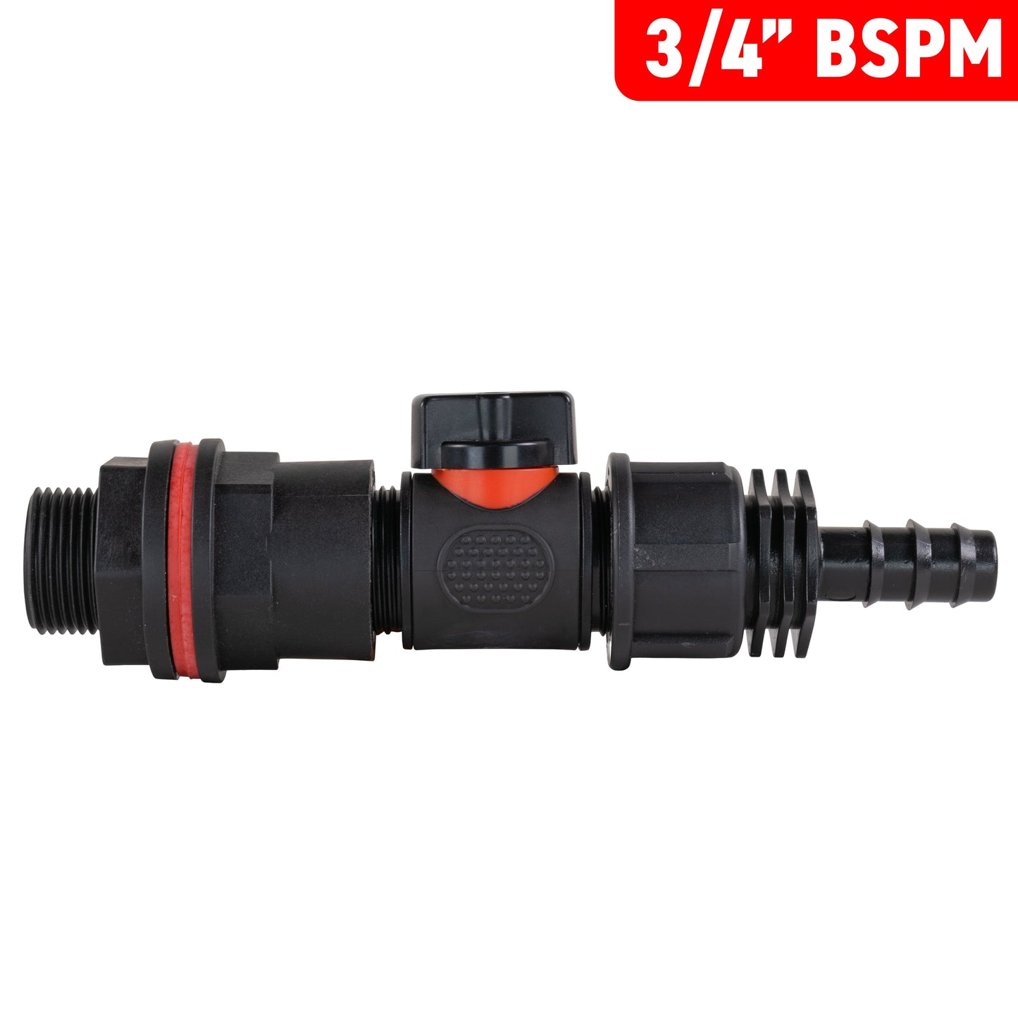 ¾" Water Butt Set with In-Line Valve and ½" Barbed Outlet