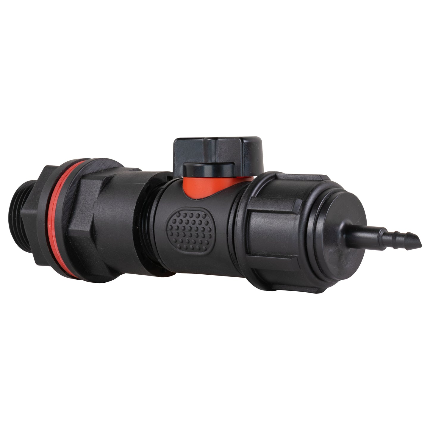 3/4" Water Butt Set with In-Line Valve, 4mm Micro Connector & Drill Bit