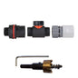 ¾” Water Butt Set with In-Line Shut-Off Valve, WL Female Hose Connector and Drill Bit