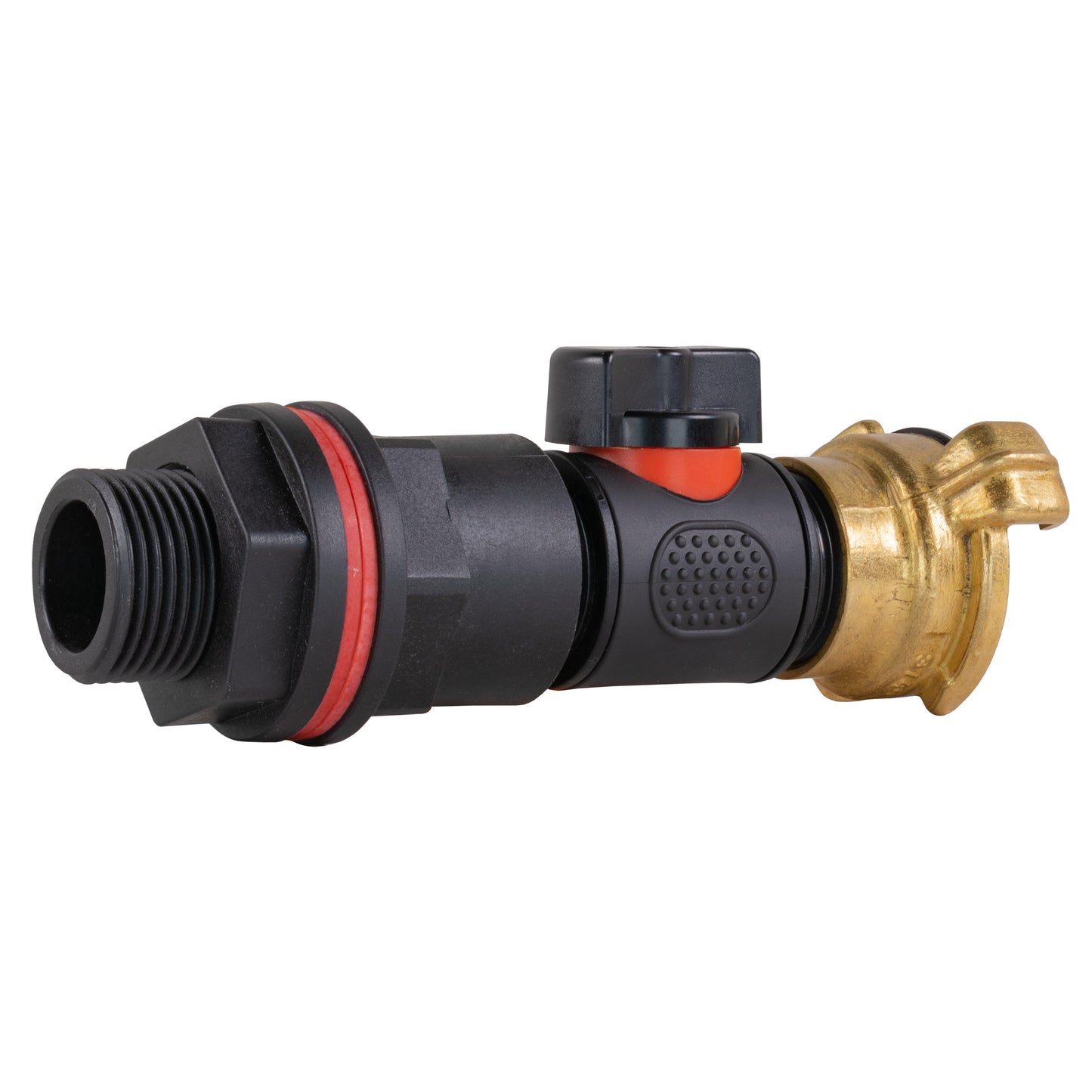¾" Water Butt Set with In-Line Valve and Geka Type Connector