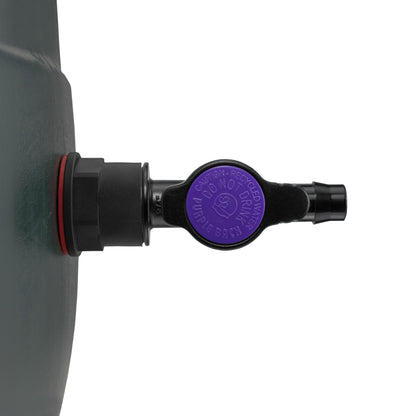 3/4’’ Water Butt Connection Set with 13mm Barb Irrigation Valve and Drill Bit