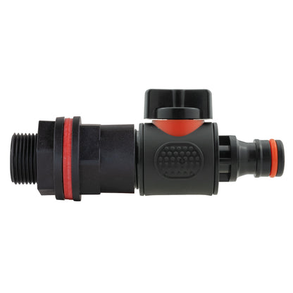 3/4" Water Butt Set with Inline Quick-Connect Tap