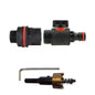 3/4" Water Butt Set with In-Line Valve and Quick Connect Fitting + Drill Bit