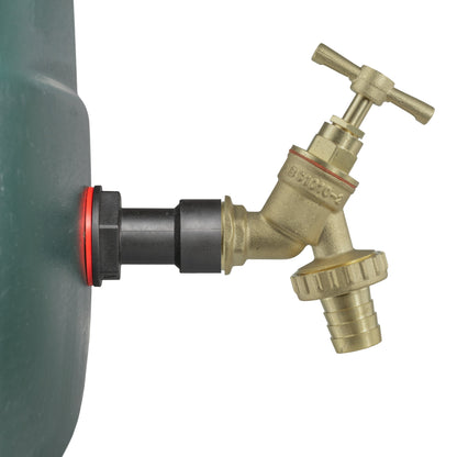 1/2" Water Butt Expansion Set with Brass Hose Tap & Drill Bit