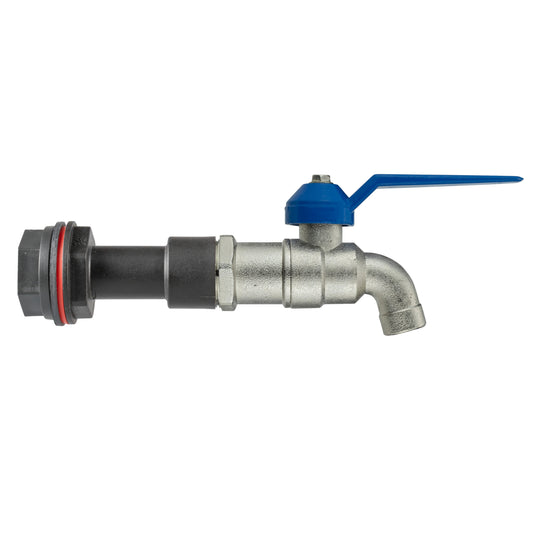 Simple Lever Tap ½" Water Butt Extension Set