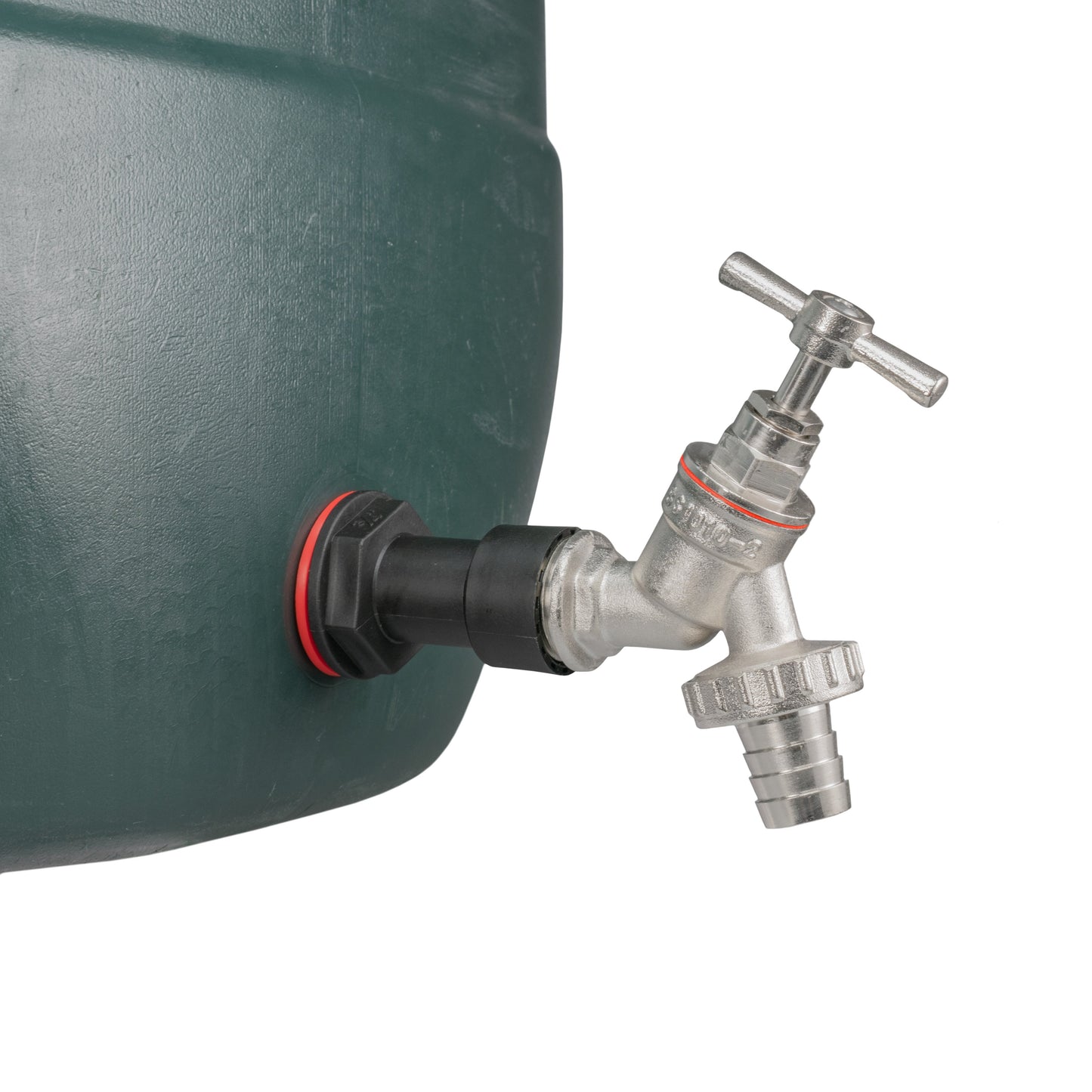 Nickel-Plated Barbed Tap ½" Water Butt Extension Set