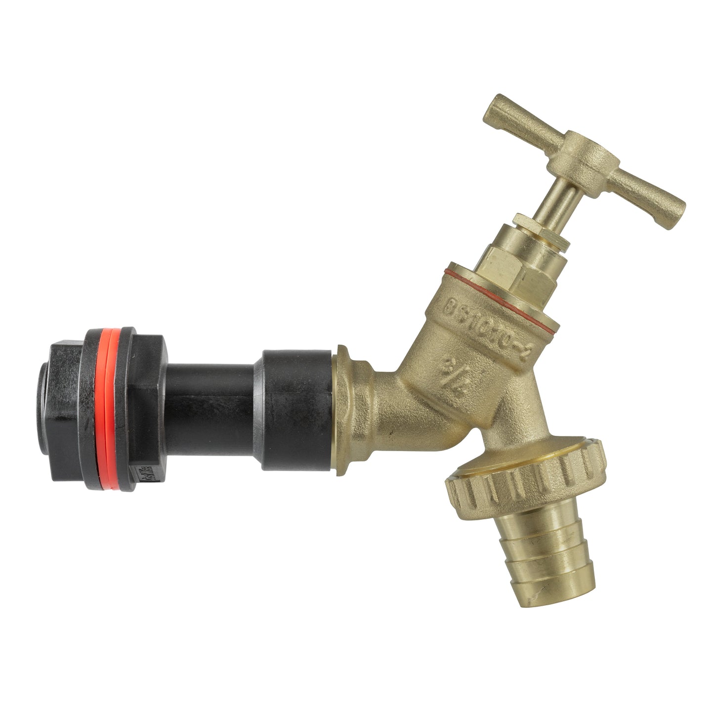 3/4’’ Water Butt Fitting Set with Brass Hose Tail Tap + Drill Bit