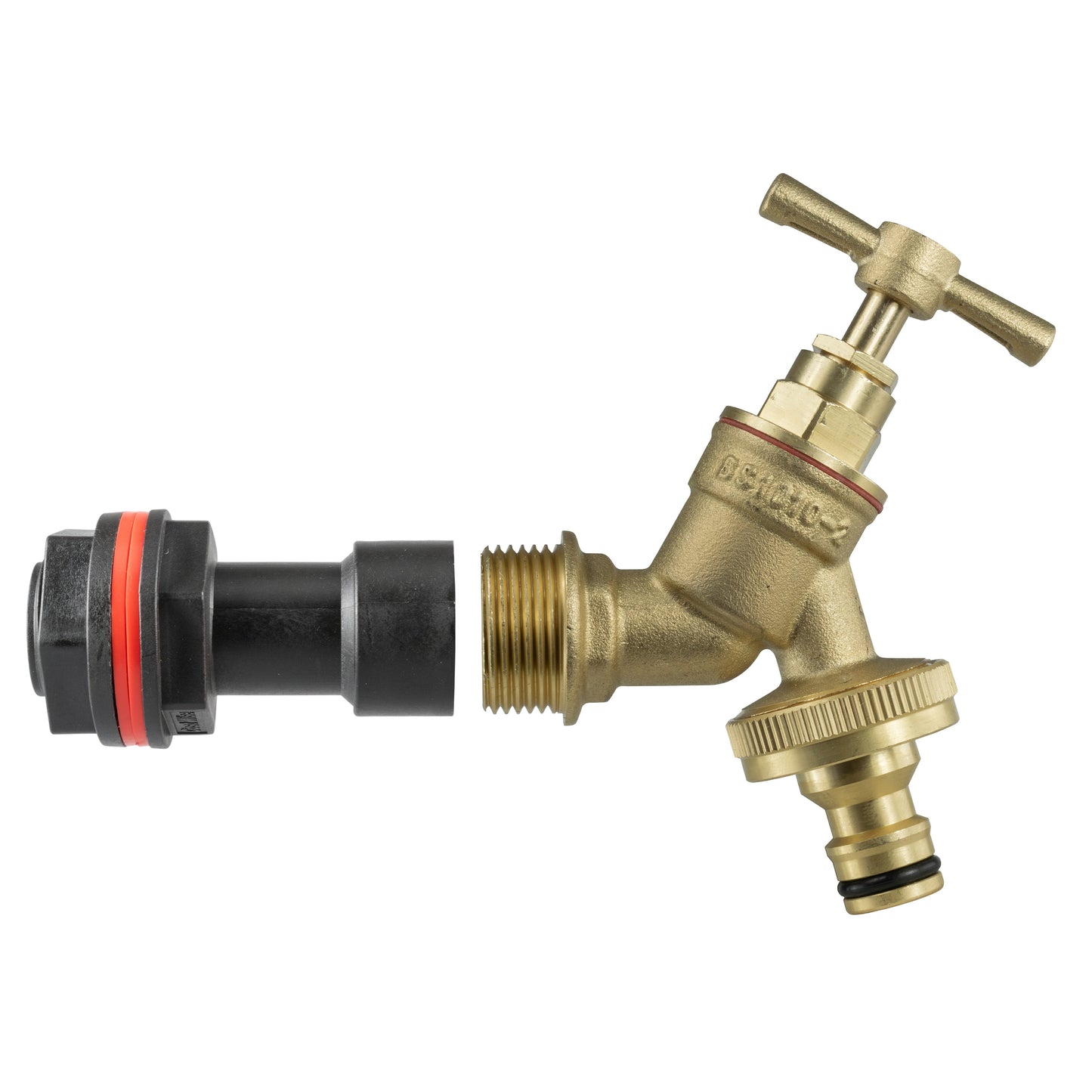 3/4’’ Water Butt Extension Set with Brass Tap & Quick Connector + Drill Bit