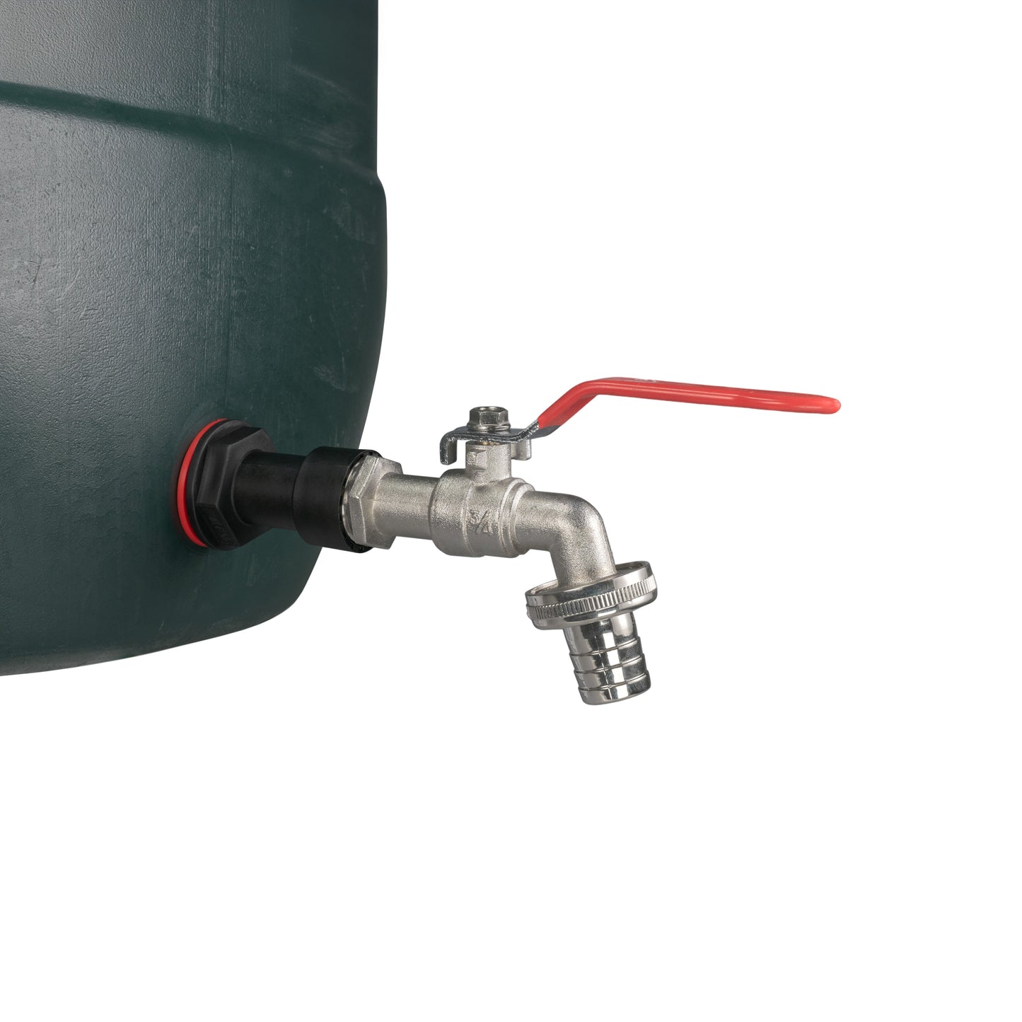 3/4’’ Water Butt Connector Set with Hose Barb Lever Tap & Hole Saw