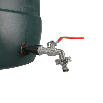 3/4’’ Water Butt Connector Set with Quick-Lock Lever Tap + Drill Bit