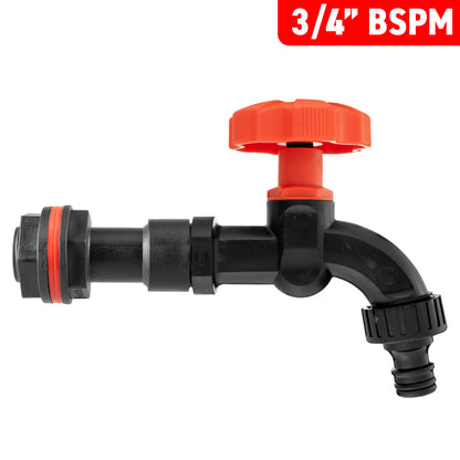 3/4’’ Water Butt Connector Set with Black Tap & Hole Saw