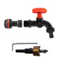 3/4’’ Water Butt Connector Set with Black Tap & Hole Saw