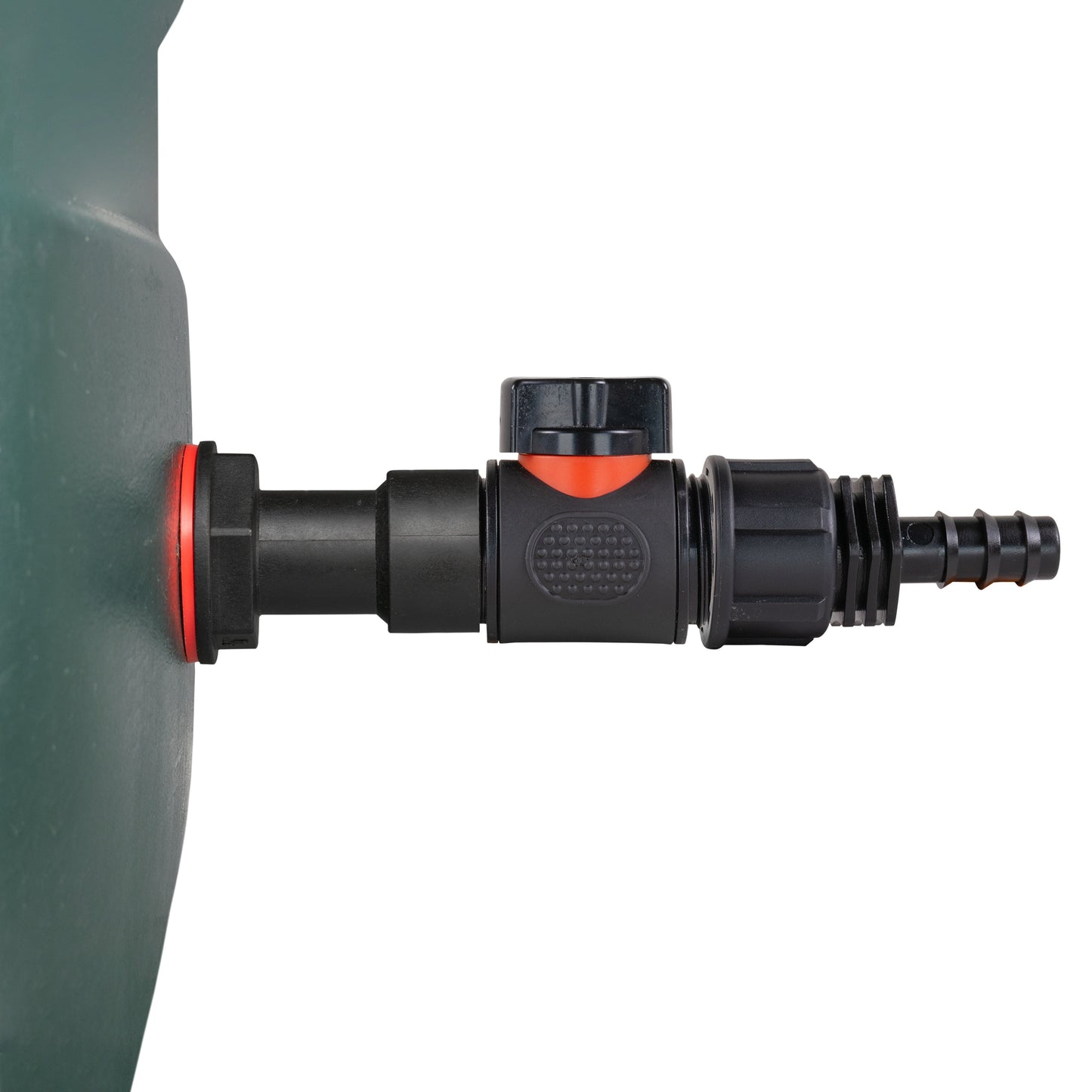 3/4" Water Butt Set with In-Line Tap, 16mm Barb Connector & Drill Bit