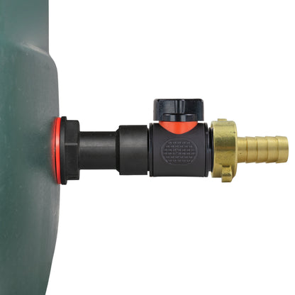 3/4" Water Butt Extension Set with In-Line Valve, 1/2’’ Brass Hose Tail & Drill Bit