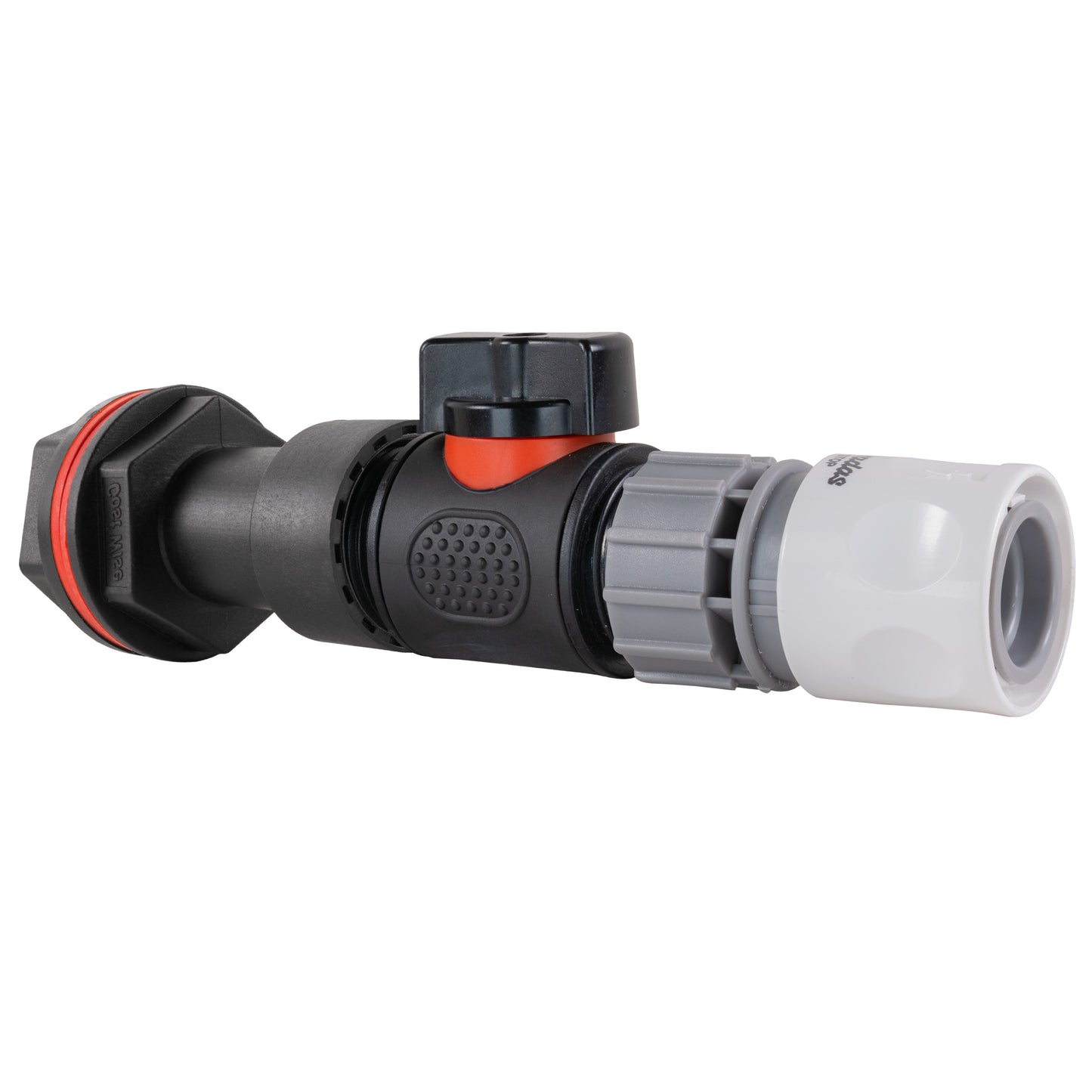 3/4" Water Butt Extension Set with In-Line Valve & WL Female Quick Connector + Hole Saw
