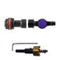 3/4" Water Butt Extension Set with 13mm Hose Barb Irrigation Valve & Hole Cutter