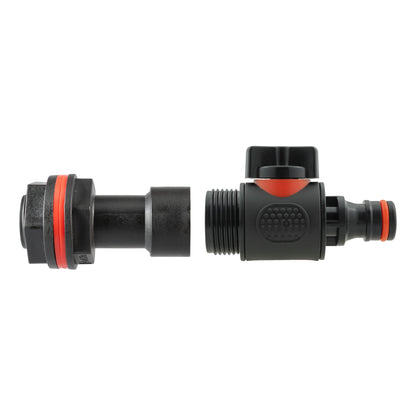 ¾” Water Butt Extension Set Including Quick-Connect Valve