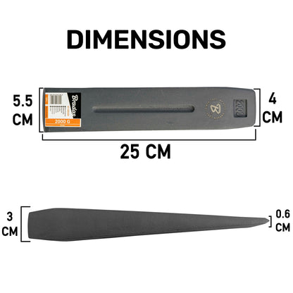2kg Heavy-Duty Forged Steel Log Splitting Wedge
